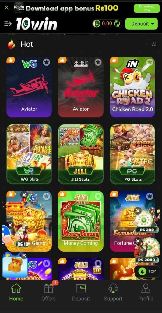 10Win Game Download APK